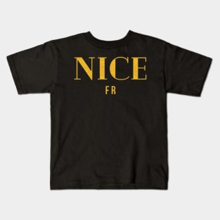 Nice, France Kids T-Shirt